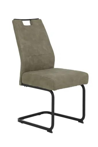 Schwingstuhl - Stoff, Schlamm