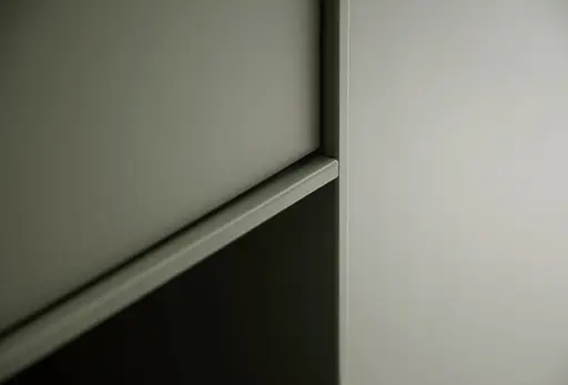 Highboard Casello - BHT ca. 107x180x38 cm, Lack Matt, Schilfgrün