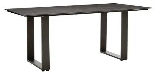 Design-Tisch EM Zadar - LB ca. 180x100, HPL-Granit-Design