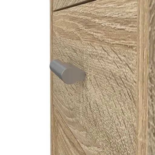 Schreibtisch - LB ca. 110x49 cm, Eiche Struktur Nachbildung