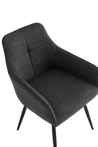Armlehnstuhl - Stoff, Anthrazit