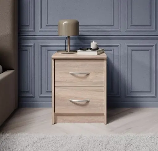 Kommode - B ca. 38 cm, Sonoma Eiche Nachbildung