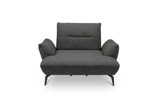 Sessel PAYTON - Loveseat, Stoff, Taupe