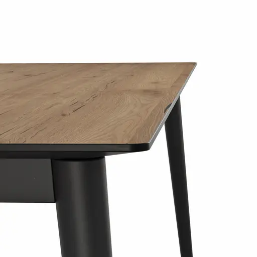 Esstisch Saltino - LB ca. 200x100 cm, Eiche Furnier vintage