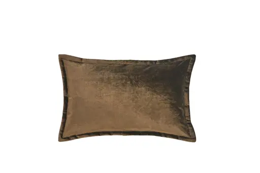 Kissenhülle - BL ca. 60x40 cm, Schoko