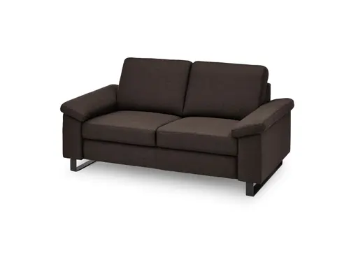 Sofa CALM PLUS 2.0 - 2,5-Sitzer, Stoff, Dunkelbraun