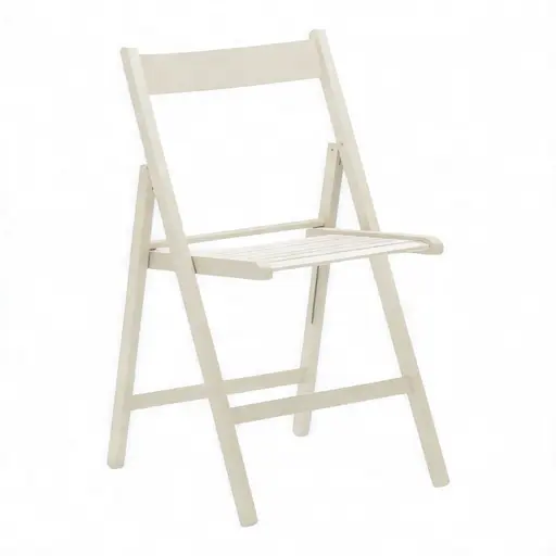 Klappstuhl - Weiß