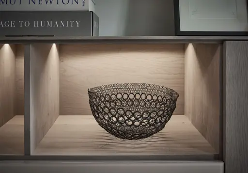 Sideboard Mileto - Asteiche massiv, Platin geölt