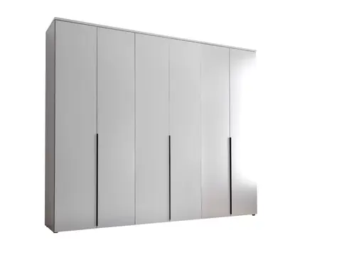 Drehtürenschrank- B ca. 270 cm, Weiß