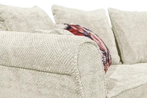 Sofa - 3-Sitzer, Stoff, Beige