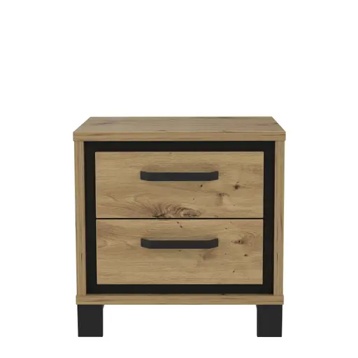 Nachtkommode FARIDA - Eiche Dekor