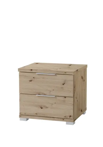 Nachtkommode- Eiche Dekor