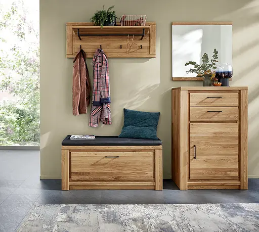 Kommode Farmingdale - Eiche massiv, natur geölt