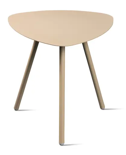 Beistelltisch - LB ca. 50x50 cm, Cremeweiß