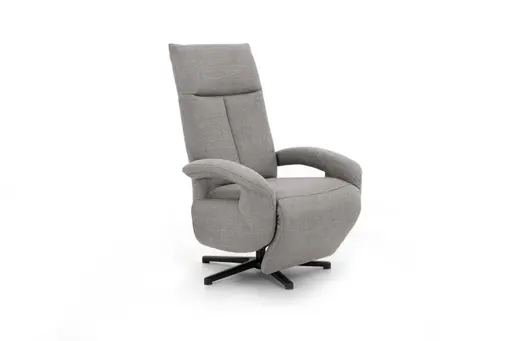 Fernsehsessel - Relaxfunktion, Stoff, Grau