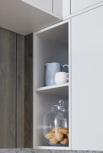 L-Küche 52.210 GL 3 524, Kieselgrau