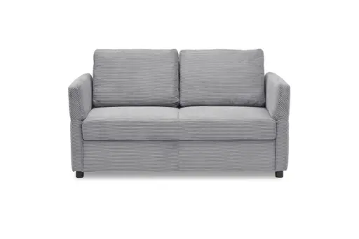 Sofa PRO FLEXX - 2-Sitzer, Stoff, Hellgrau