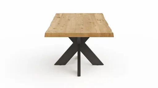 Esstisch Clifton - LB ca. 240x100 cm, Wildeiche massiv