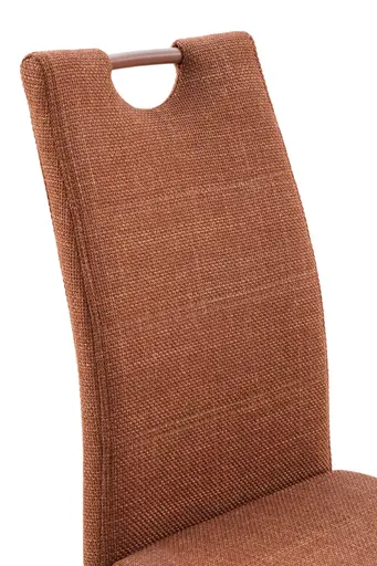 Freischwinger - Stoff, Kupfer