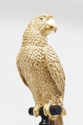 Deko-Figur- BHT ca. 23x116x25 cm, Goldfarben, Schwarz