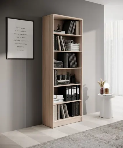 Regal - B ca. 72 cm, Sonoma Eiche Nachbildung