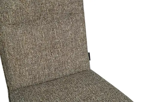 Stuhl MARCIA - drehbar, Stoff, Braun