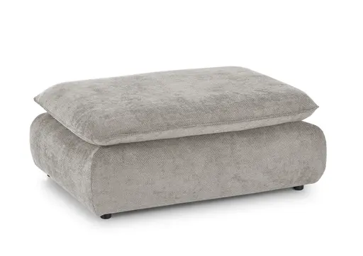 Hocker - Stoff, Natur