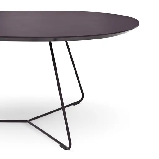 Couchtisch Fano - LBH ca. 121x75x38 cm, Fenix, Aubergine
