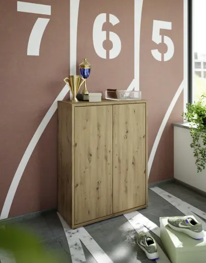 Schuhkommode FAID- Eiche Dekor