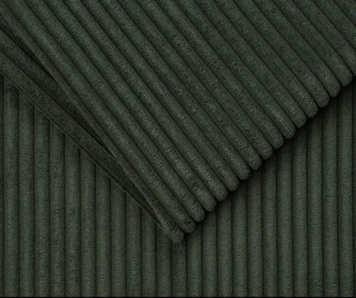 Hocker - Stoff, Grün