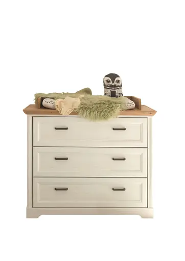 Wickelkommode - inkl. Auflage, Anderson Pine Nachbildung, Artisan Eiche Nachbildung