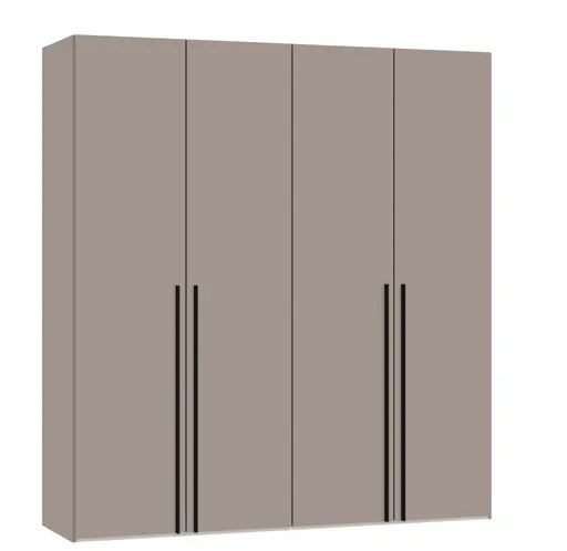 Drehtürenschrank JOIN IT- B ca. 202 cm,  Nougat