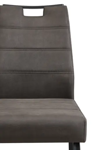Stuhl - Microfaser, Vintage Anthrazit