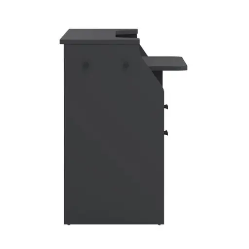 Schreibtisch - LB ca. 171x62 cm, Grau