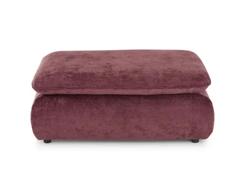 Hocker - Stoff, Bordeaux