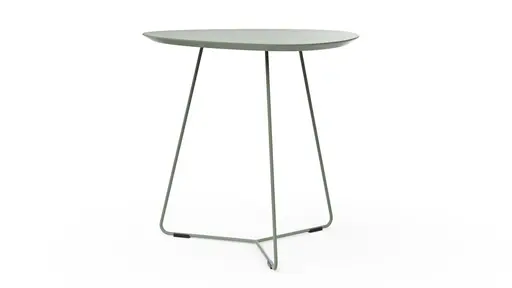 Ecktisch Fano - LBH ca. 59x50x55 cm,, Fenix, Olivgrün