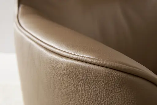 Relaxsessel Riposo - inkl. motorischer Relaxfunktion, Leder, Braun