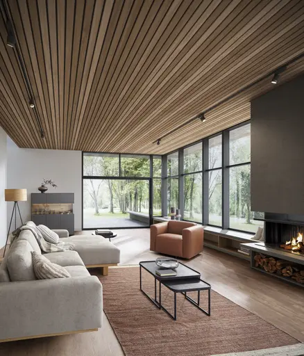 Ecksofa Anaheim - 2-Sitzer mit Longchair rechts, Stoff, Hellgrau