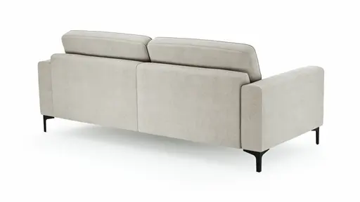 Sofa Oviedo - 3-Sitzer, Stoff, Natur