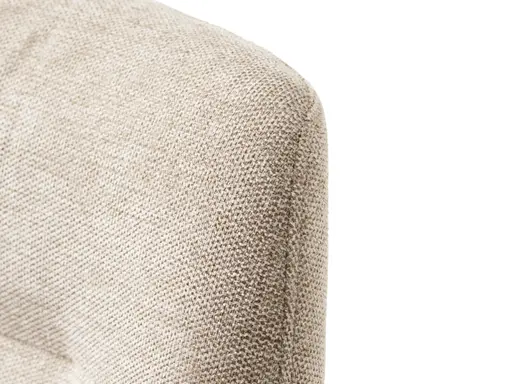 Armlehnstuhl - drehbar, Stoff, Sand