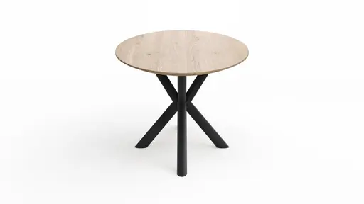 Esstisch Phoenix - LB ca. 220x110cm, Eiche, eco snow lackiert