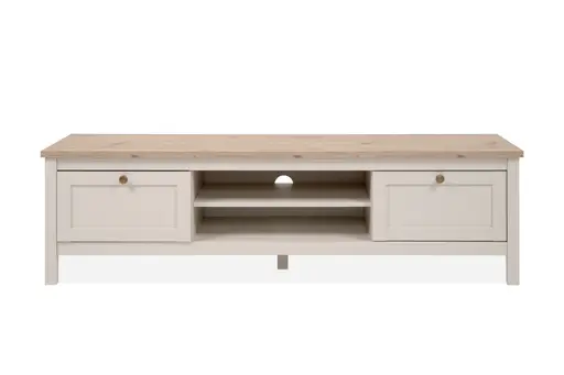 TV-Board- B ca. 160 cm, Champagner, Eiche Dekor