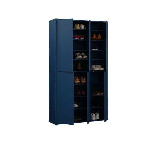 Schuhschrank FAID- B ca. 109 cm, Blau