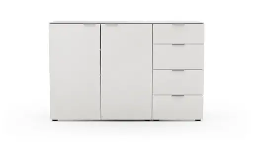 Kommode Colorado - BHT ca. 135x87x43 cm, Offwhite