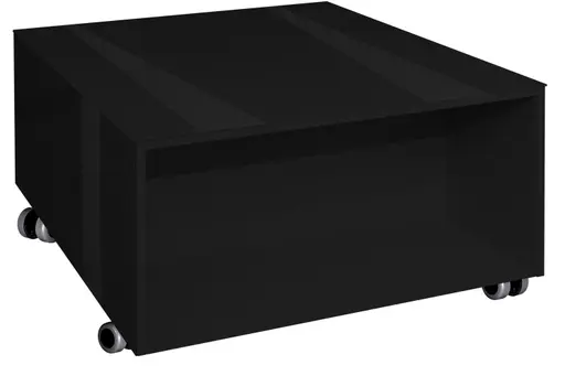 Couchtisch - LB ca. 75x75 cm, Schwarz