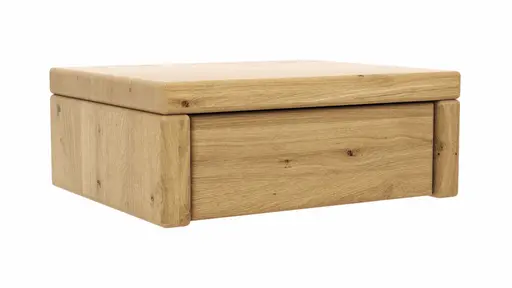 Nachttisch 1660 - Wildeiche massiv, geölt