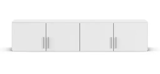Schrankaufstaz REXY MATT- B ca. 181 cm, Weiß