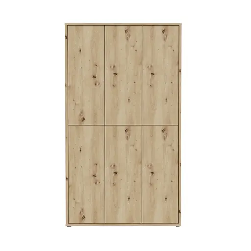 Schuhschrank FAID- B ca. 109 cm, Eiche Dekor