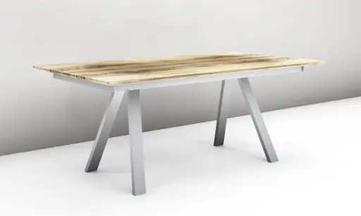 Esstisch - ausziehbar, LB ca. 290x100 cm, Eiche furniert