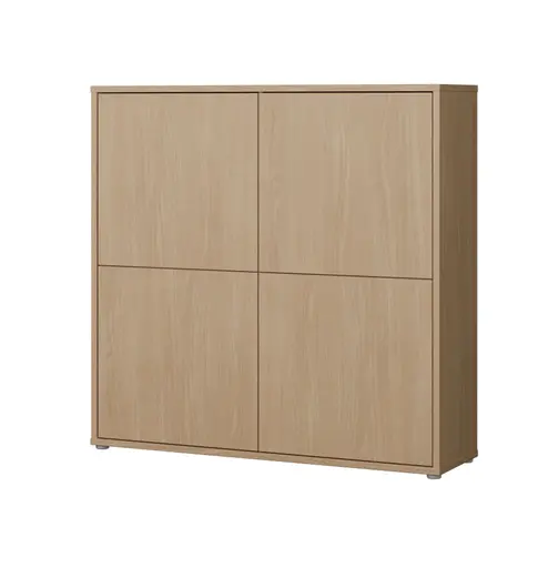 Kommode FAID- B ca. 124 cm, Sandeiche Dekor